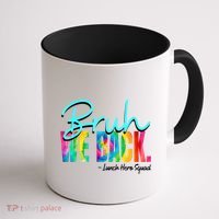 Bruh We Back Happy First Day Of School Lunch Hero Squad Funny Gift Coffee Mug thumb 1
