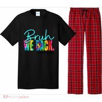 Bruh We Back Happy First Day Of School Lunch Hero Squad Funny Gift Pajama Set thumb 0