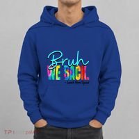 Bruh We Back Happy First Day Of School Lunch Hero Squad Funny Gift Hoodie thumb 0
