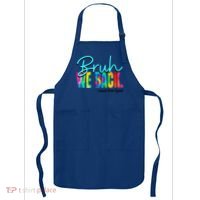 Bruh We Back Happy First Day Of School Lunch Hero Squad Funny Gift Apron thumb 0