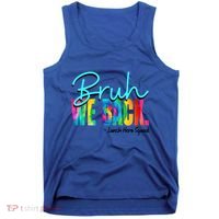 Bruh We Back Happy First Day Of School Lunch Hero Squad Funny Gift Tank Top thumb 0