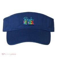 Bruh We Back Happy First Day Of School Lunch Hero Squad Funny Gift Visor thumb 0