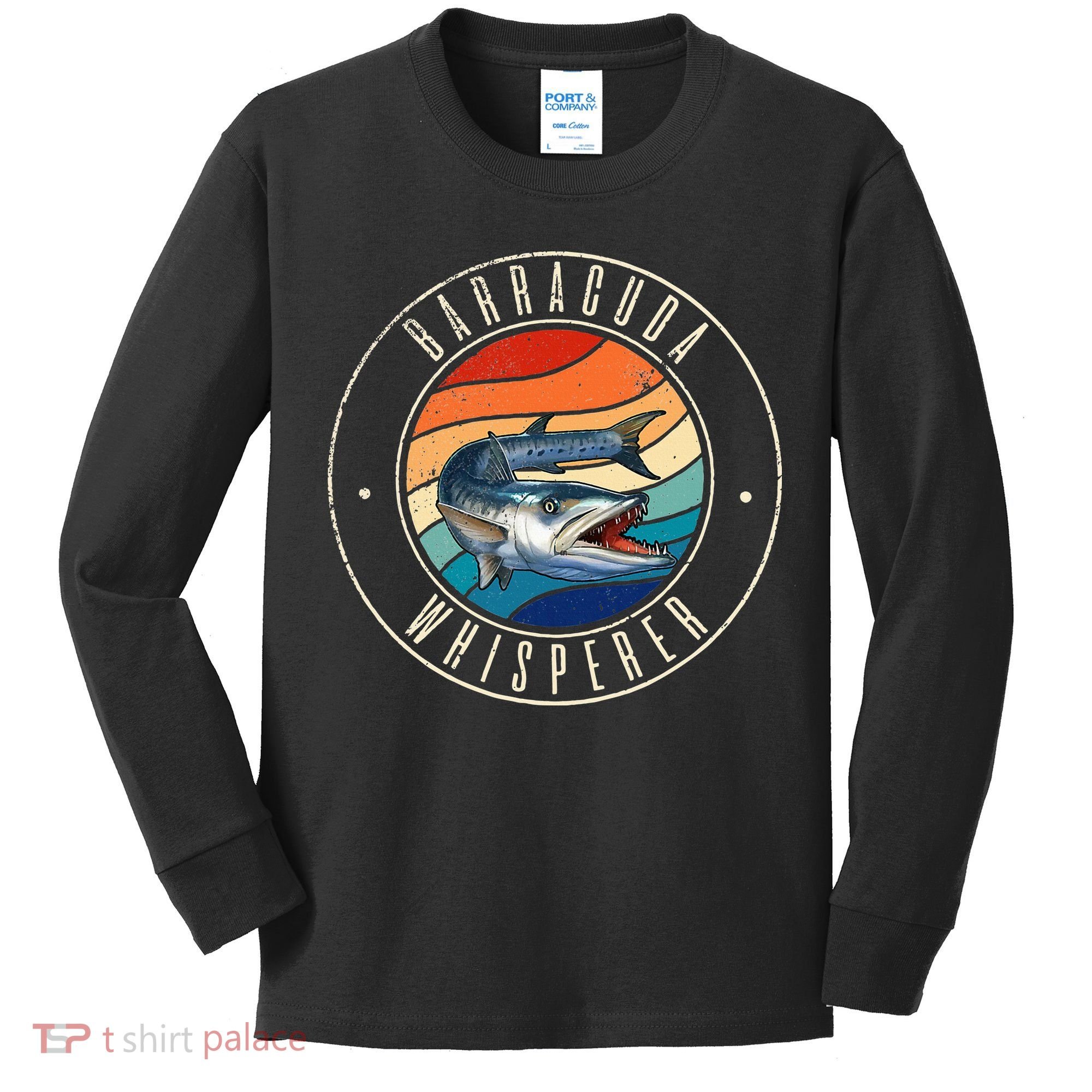 Barracuda Whisperer Kids Long Sleeve Shirt