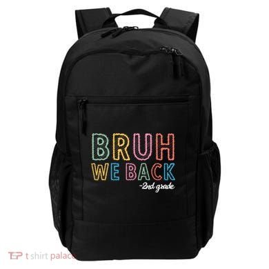 Bruh We Back 2nd Grade Back To School 2024 Backpack