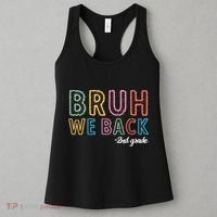 Bruh We Back 2nd Grade Back To School 2024 Women's Tank Top thumb 3