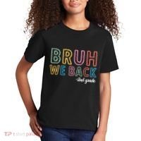 Bruh We Back 2nd Grade Back To School 2024 Kids T-Shirt thumb 2
