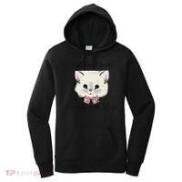 Blessed With Beauty And Rage Cute Lovely Cat Face Ribbon Women's Hoodie thumb 0