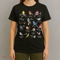 Bird Watching Bird Watcher Bird Lover Birder Birding Nerd T-Shirt thumb 4