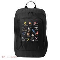 Bird Watching Bird Watcher Bird Lover Birder Birding Nerd City Backpack thumb 0