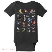 Bird Watching Bird Watcher Bird Lover Birder Birding Nerd Baby Bodysuit thumb 0
