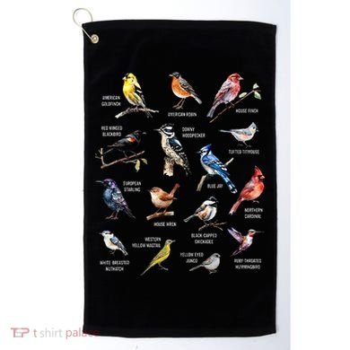 Bird Watching Bird Watcher Bird Lover Birder Birding Nerd Golf Towel