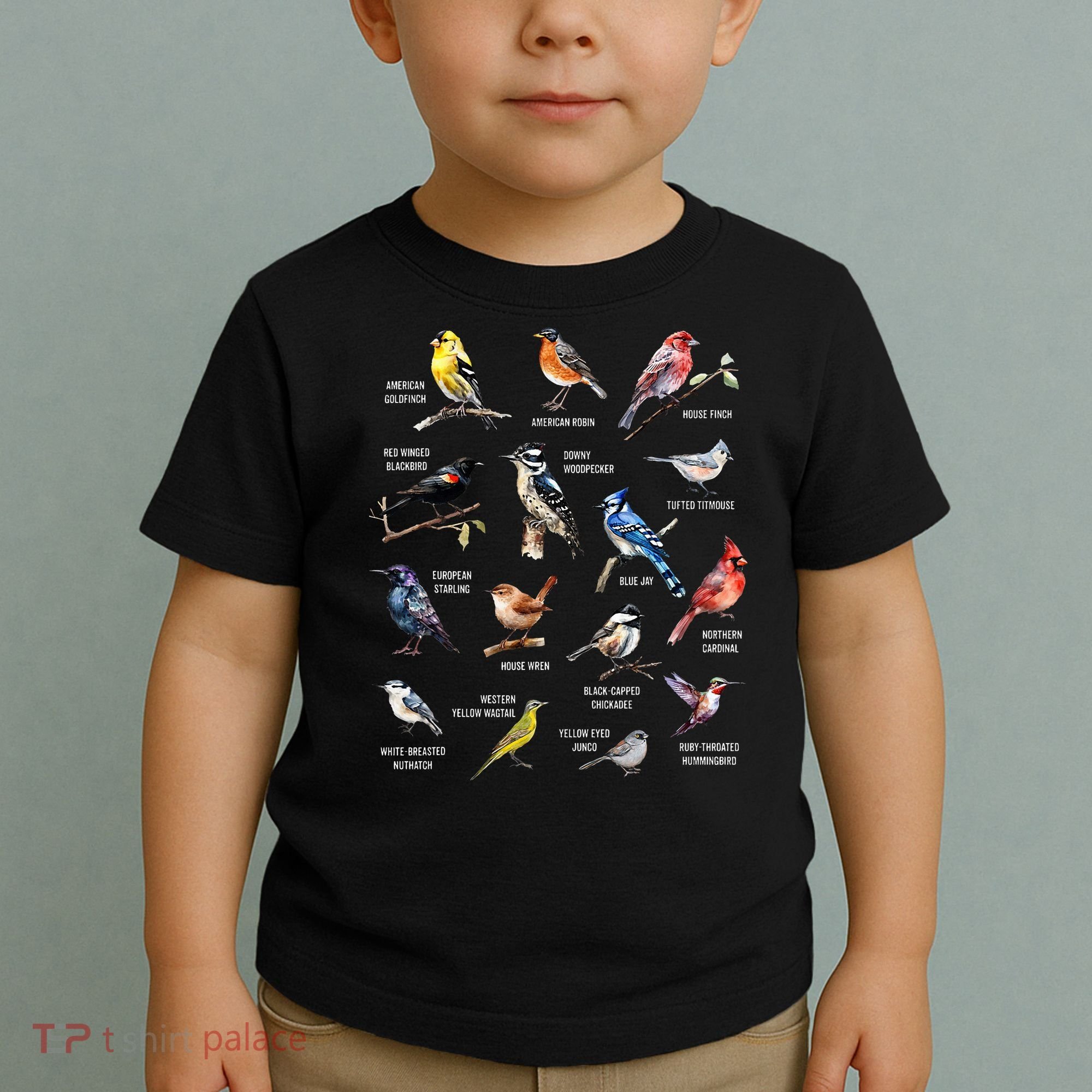 Bird Watching Bird Watcher Bird Lover Birder Birding Nerd Toddler T-Shirt