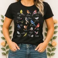 Bird Watching Bird Watcher Bird Lover Birder Birding Nerd Women's T-Shirt thumb 2