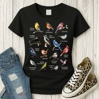 Bird Watching Bird Watcher Bird Lover Birder Birding Nerd Women's T-Shirt thumb 3