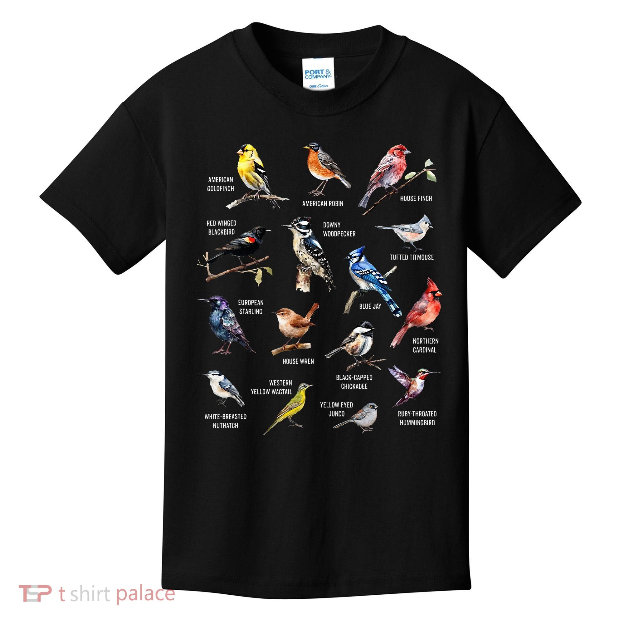 Bird Watching Bird Watcher Bird Lover Birder Birding Nerd Kids T-Shirt