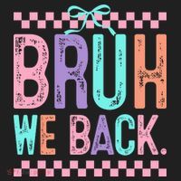 Bruh We Back Cute Funny Back To School Gift Women's Sweatshirt thumb 2