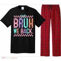 Bruh We Back Cute Funny Back To School Gift Pajama Set thumb 0
