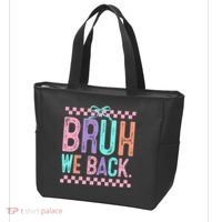 Bruh We Back Cute Funny Back To School Gift Tote Bag thumb 3