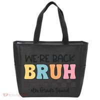 Bruh We Back 6th Grade Squad Tote Bag thumb 0