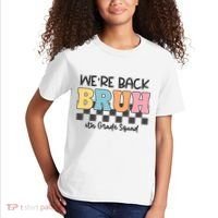 Bruh We Back 6th Grade Squad Kids T-Shirt thumb 2