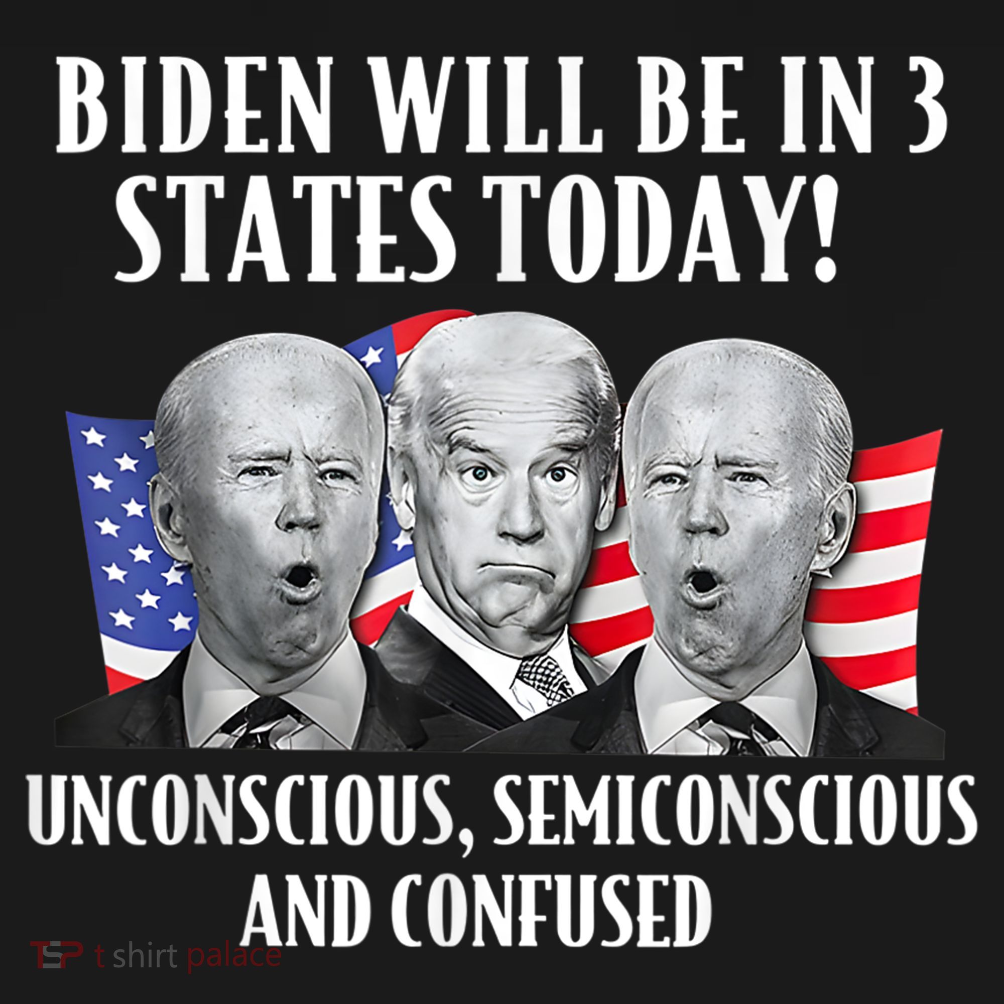 Biden Will Be In 3 States Today Funny Joe Biden Anti Biden Apron
