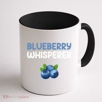 Blueberry Whisperer Blueberry Gift Coffee Mug thumb 1