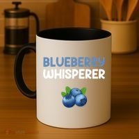 Blueberry Whisperer Blueberry Gift Coffee Mug thumb 4
