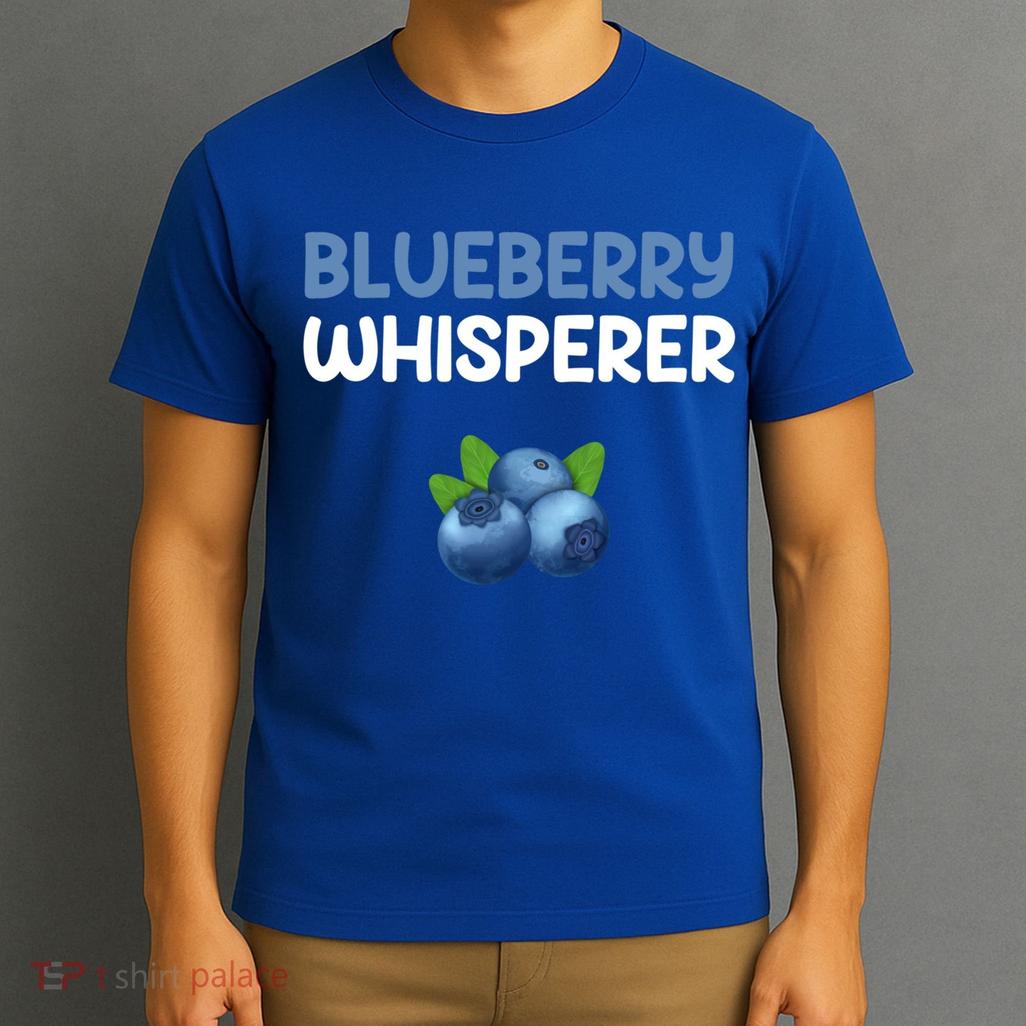 Blueberry Whisperer Blueberry Gift T-Shirt