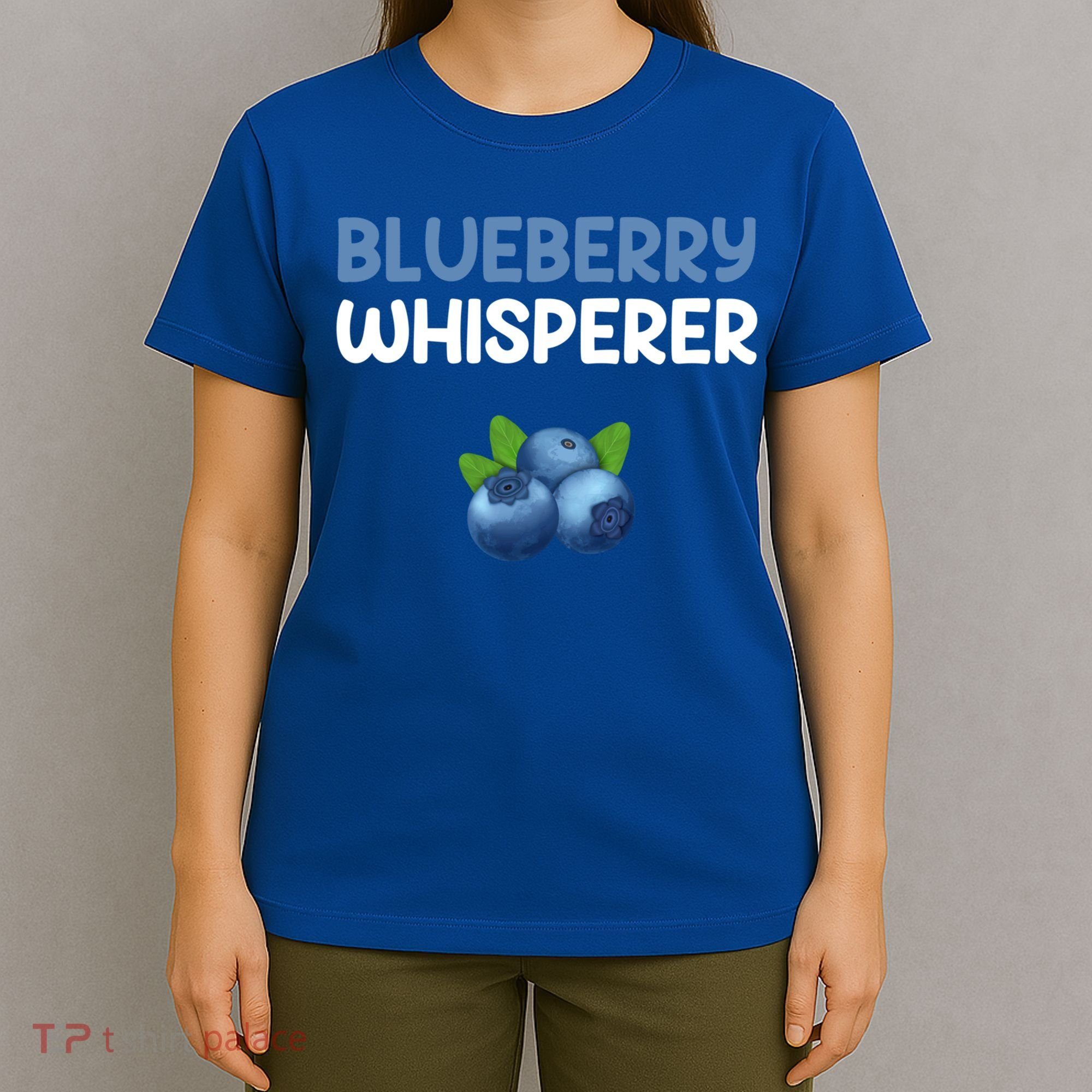 Blueberry Whisperer Blueberry Gift T-Shirt