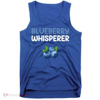Blueberry Whisperer Blueberry Gift Tank Top