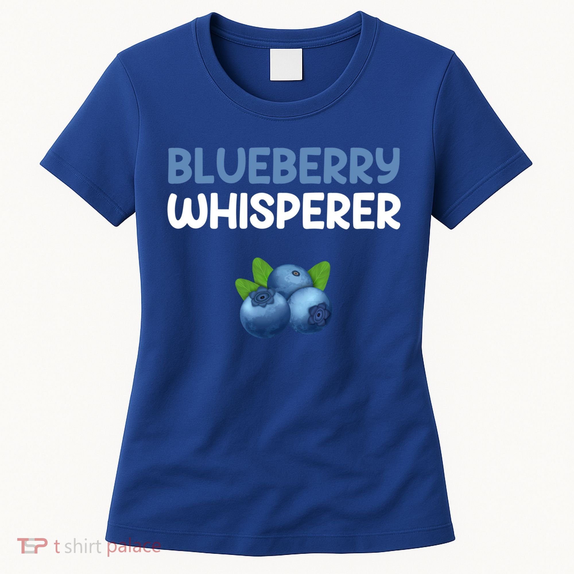 Blueberry Whisperer Blueberry Gift Women's T-Shirt