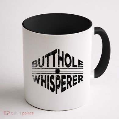 Butthole Whisperer Coffee Mug back