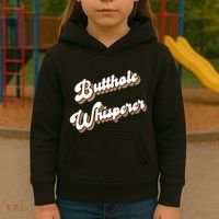 Butthole Whisperer Kids Hoodie thumb 3