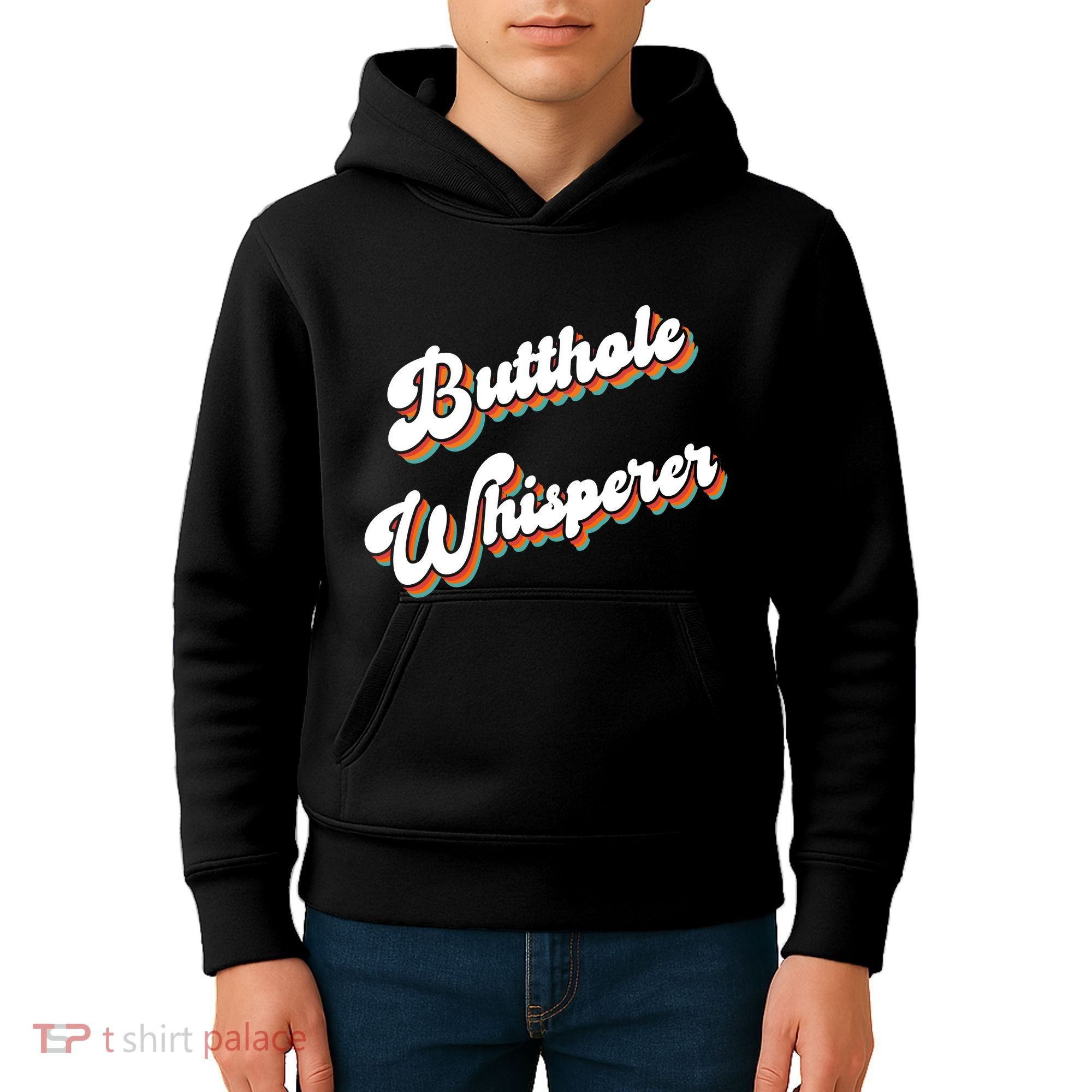 Butthole Whisperer Kids Hoodie