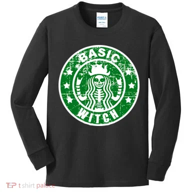 Basic Witch Kids Long Sleeve Shirt
