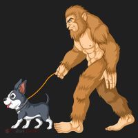 Bigfoot Walk Boston Terrier Women's Sweatshirt thumb 2