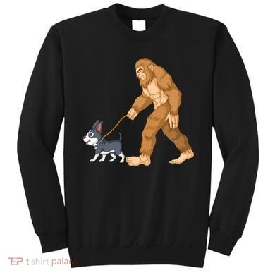 Bigfoot Walk Boston Terrier Sweatshirt