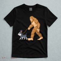 Bigfoot Walk Boston Terrier T-Shirt thumb 5
