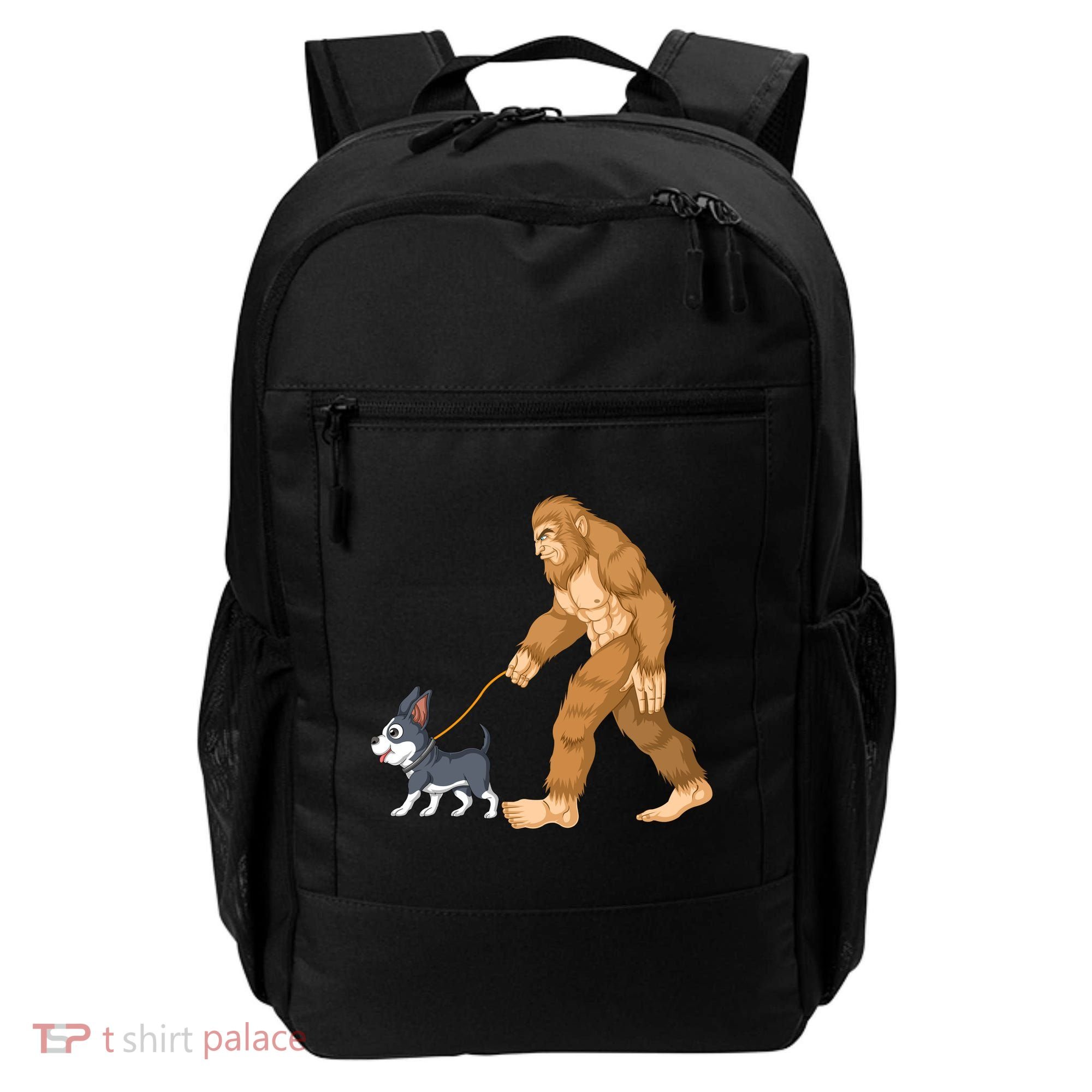 Bigfoot Walk Boston Terrier Backpack
