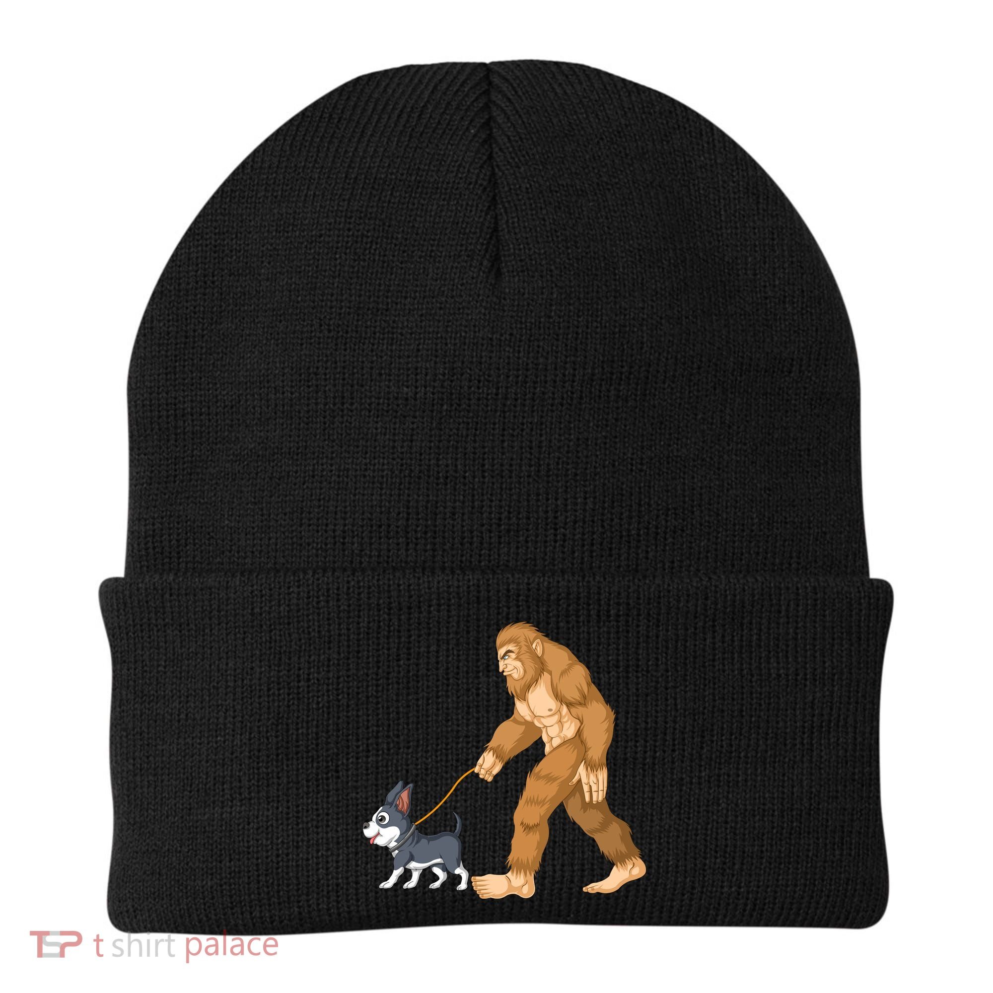 Bigfoot Walk Boston Terrier Beanie