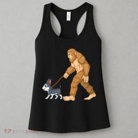 Bigfoot Walk Boston Terrier Women's Tank Top thumb 3