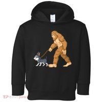 Bigfoot Walk Boston Terrier Toddler Hoodie thumb 0