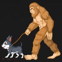 Bigfoot Walk Boston Terrier Women's Long Sleeve Shirt thumb 2