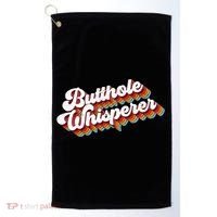Butthole Whisperer Golf Towel thumb 0
