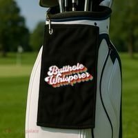 Butthole Whisperer Golf Towel thumb 2