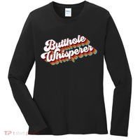 Butthole Whisperer Women's Long Sleeve Shirt thumb 0