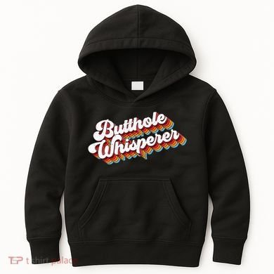 Butthole Whisperer Kids Hoodie