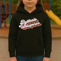 Butthole Whisperer Kids Hoodie thumb 3