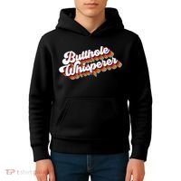 Butthole Whisperer Kids Hoodie thumb 4