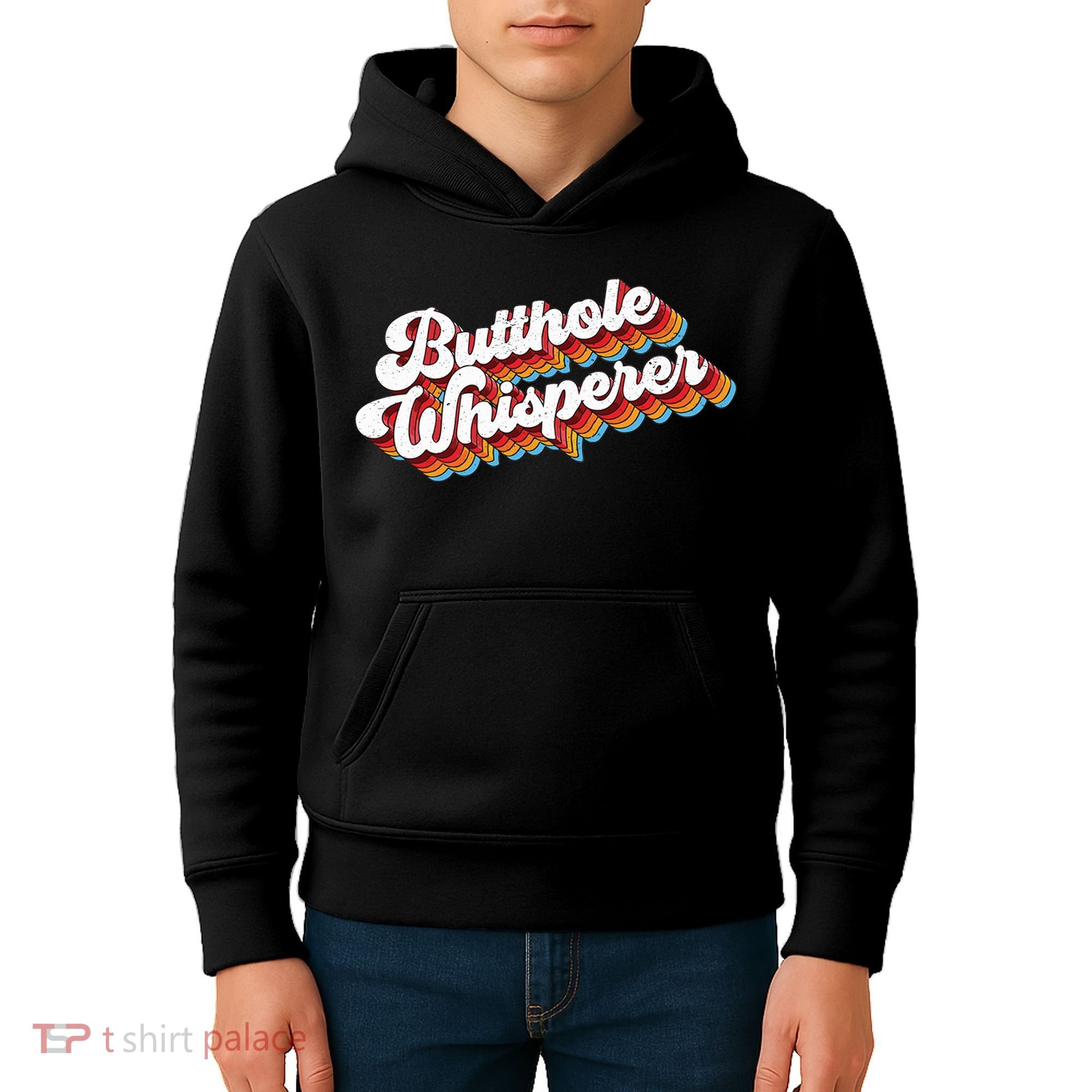 Butthole Whisperer Kids Hoodie